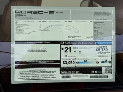 2025 Porsche Macan Base