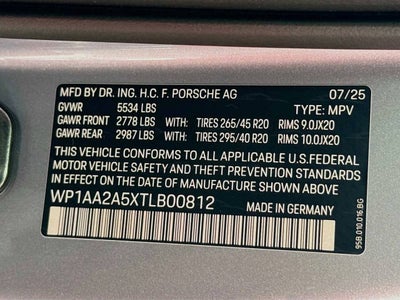 2026 Porsche Macan AWD