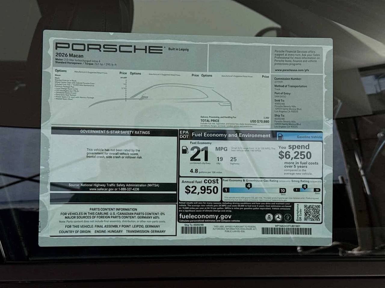 2026 Porsche Macan Macan