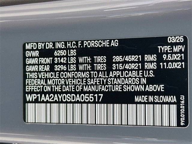 2025 Porsche Cayenne AWD