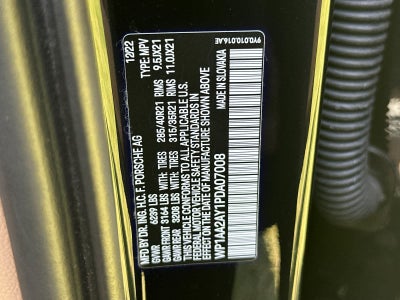 2023 Porsche Cayenne Cayenne Platinum Edition (MY23)