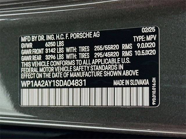 2025 Porsche Cayenne Base