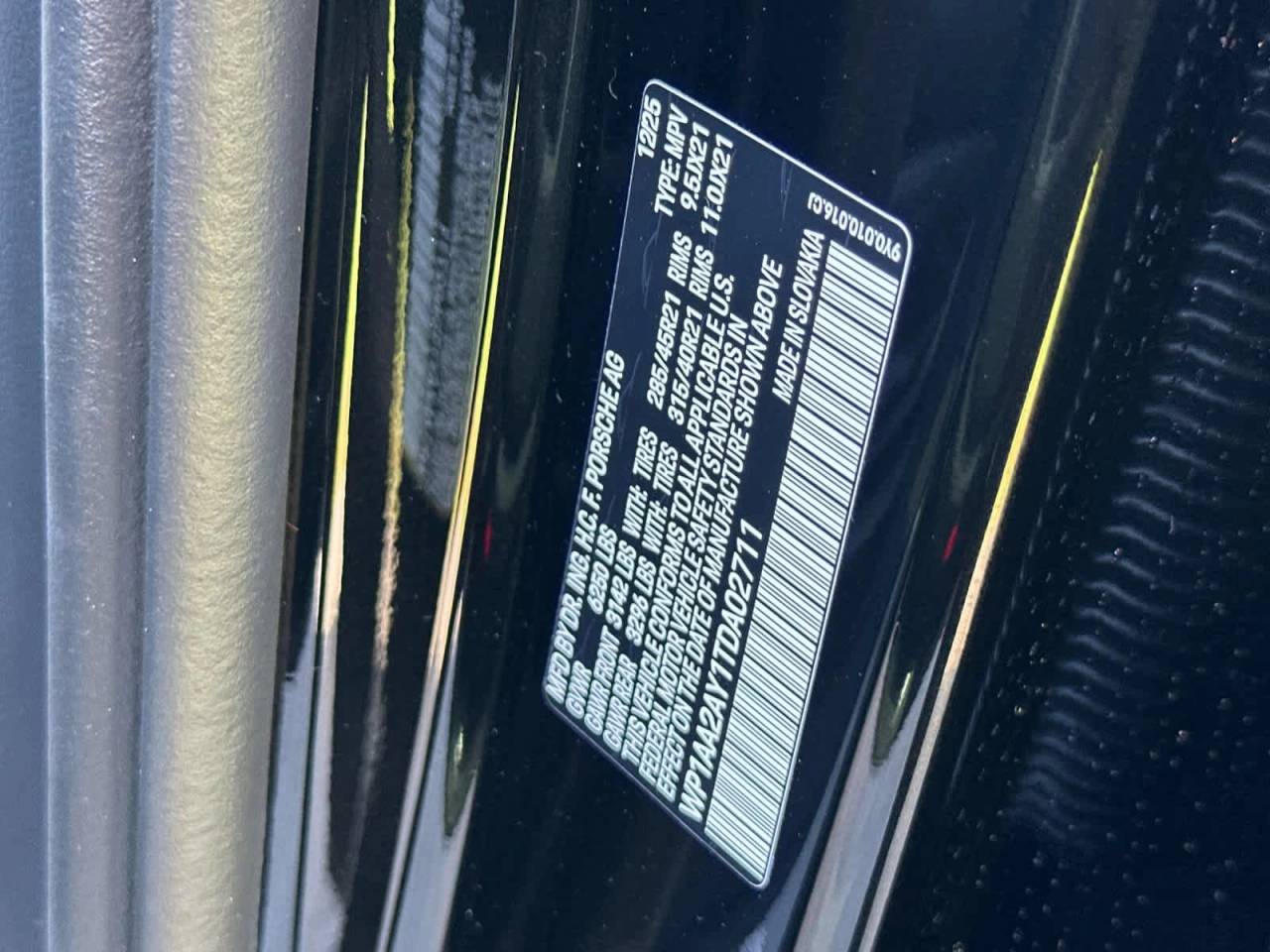 2026 Porsche Cayenne Base