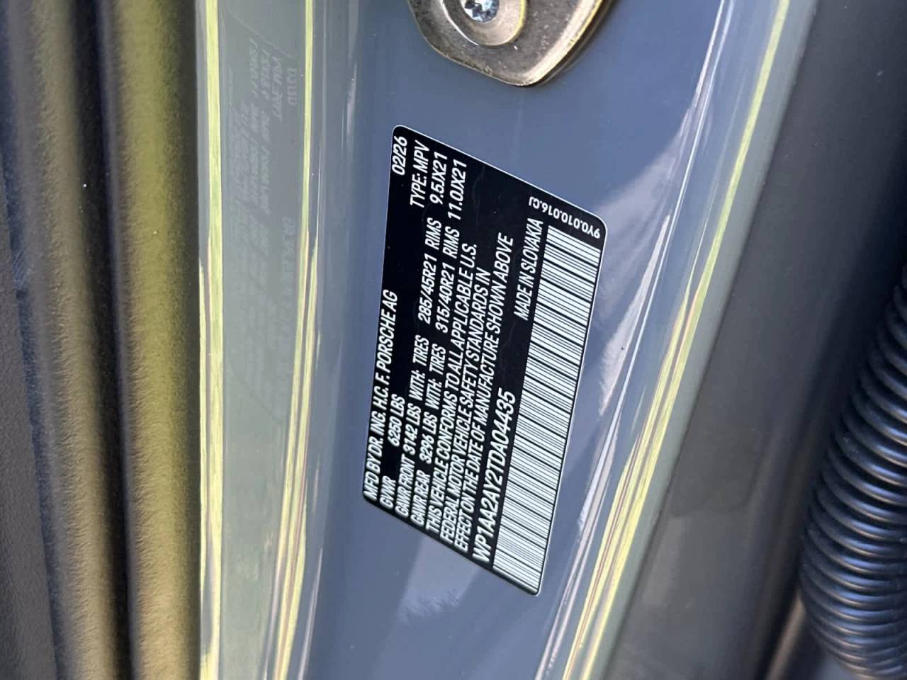 2026 Porsche Cayenne Base