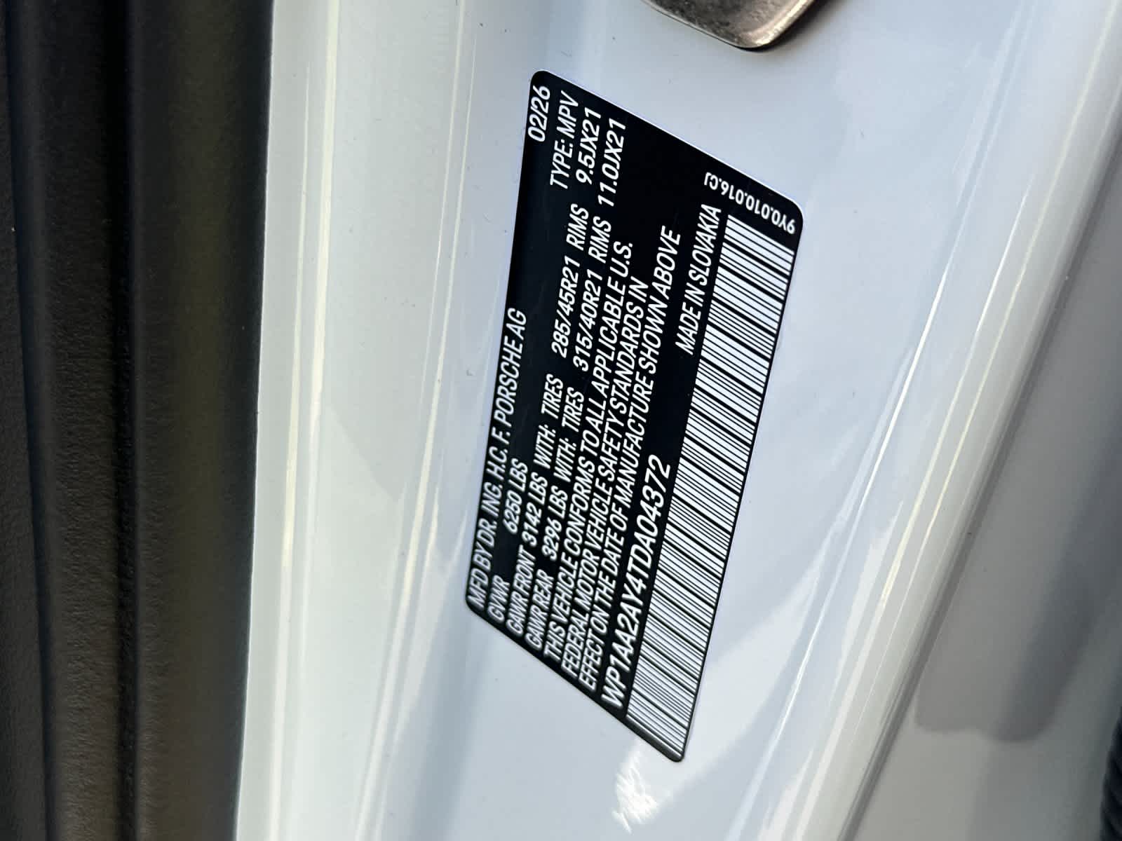 2026 Porsche Cayenne Base