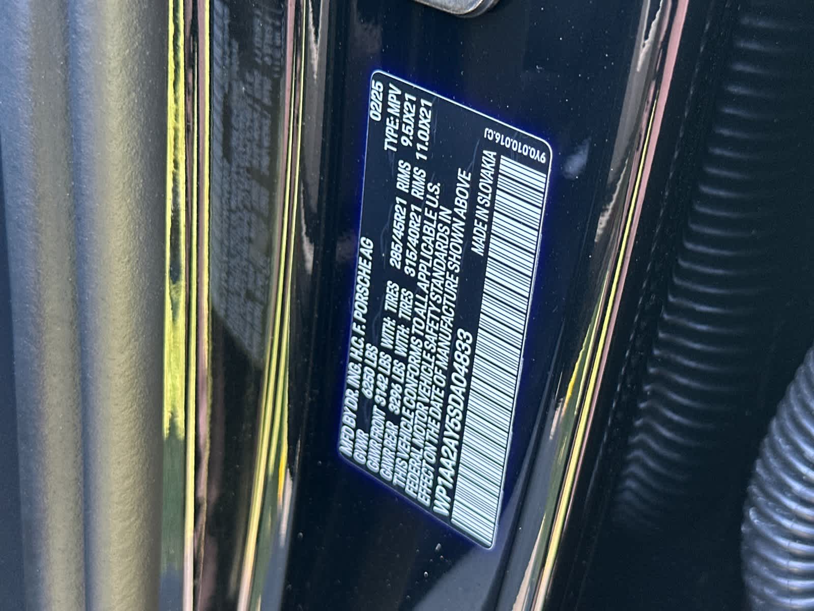 2025 Porsche Cayenne Base