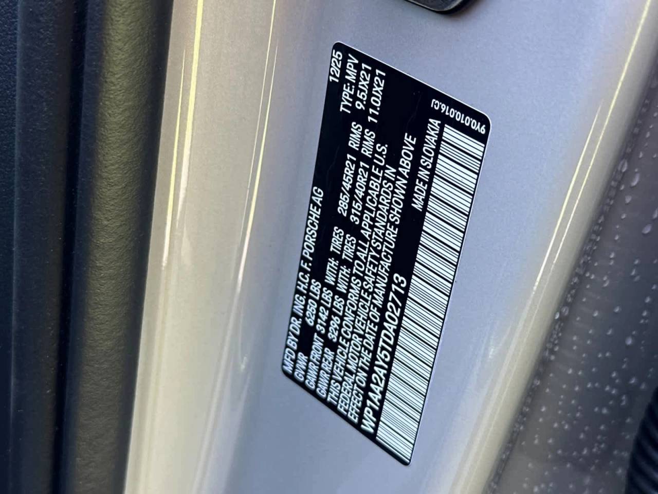 2026 Porsche Cayenne Base