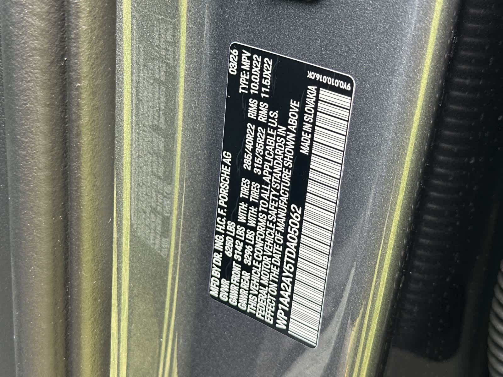 2026 Porsche Cayenne Base