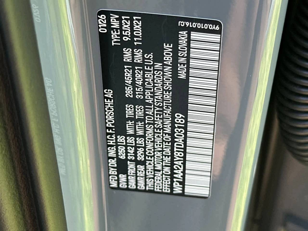 2026 Porsche Cayenne Base