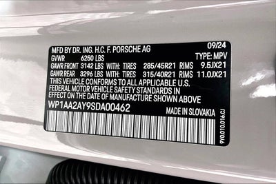 2025 Porsche Cayenne AWD