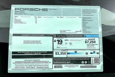 2025 Porsche Cayenne AWD