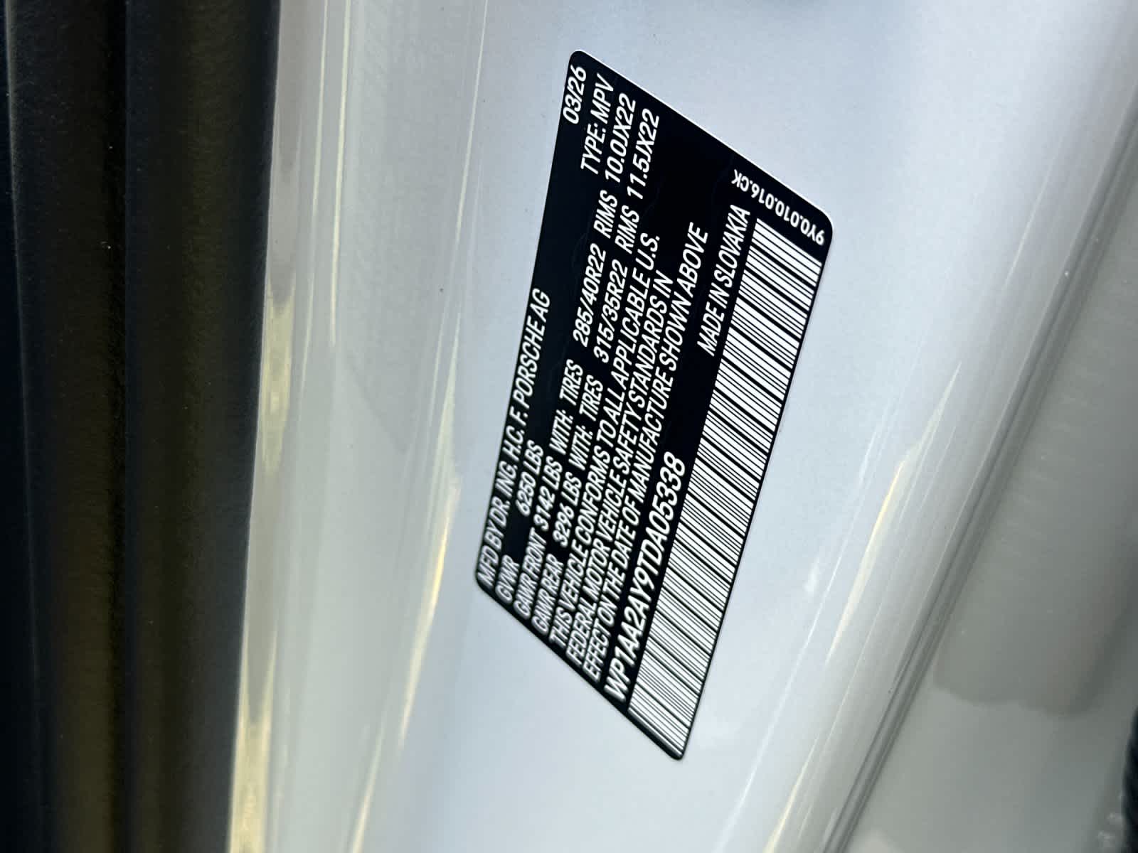 2026 Porsche Cayenne Base