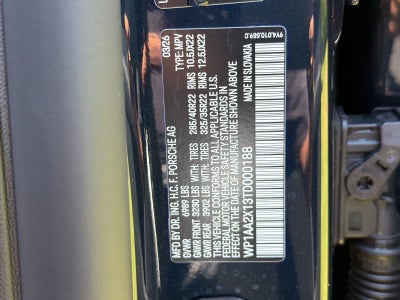 2026 Porsche Cayenne Cayenne Electric