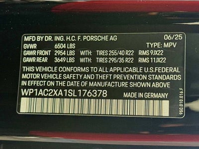 2025 Porsche Macan Electric Turbo