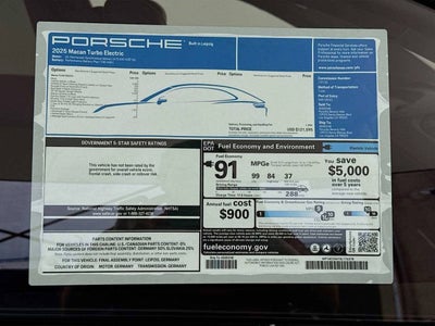 2025 Porsche Macan Electric Turbo