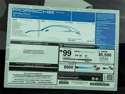 2025 Porsche Macan Electric