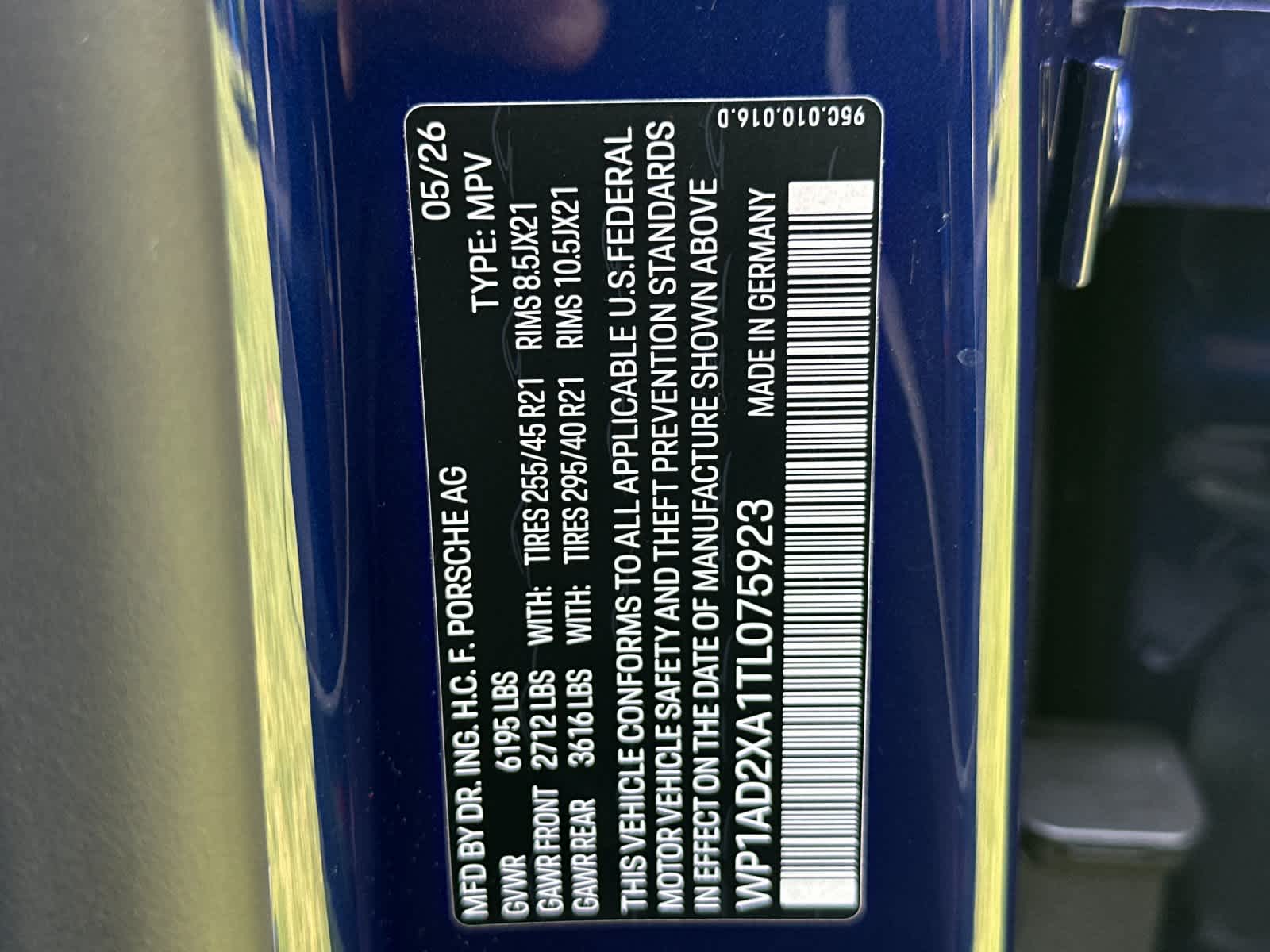 2026 Porsche Macan Macan Electric