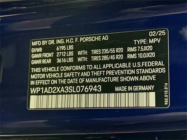 2025 Porsche Macan Electric