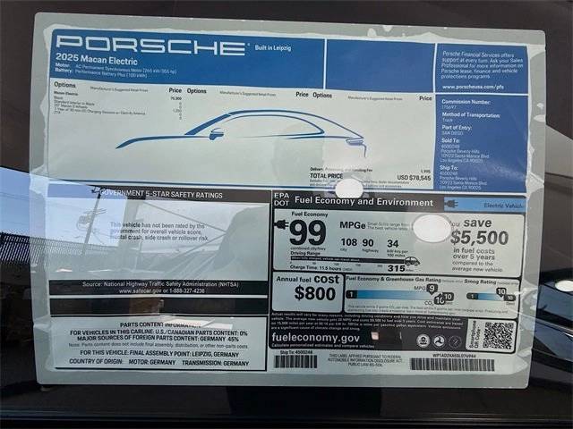 2025 Porsche Macan Electric