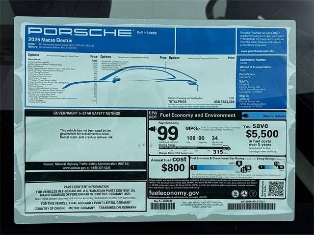 2025 Porsche Macan Electric