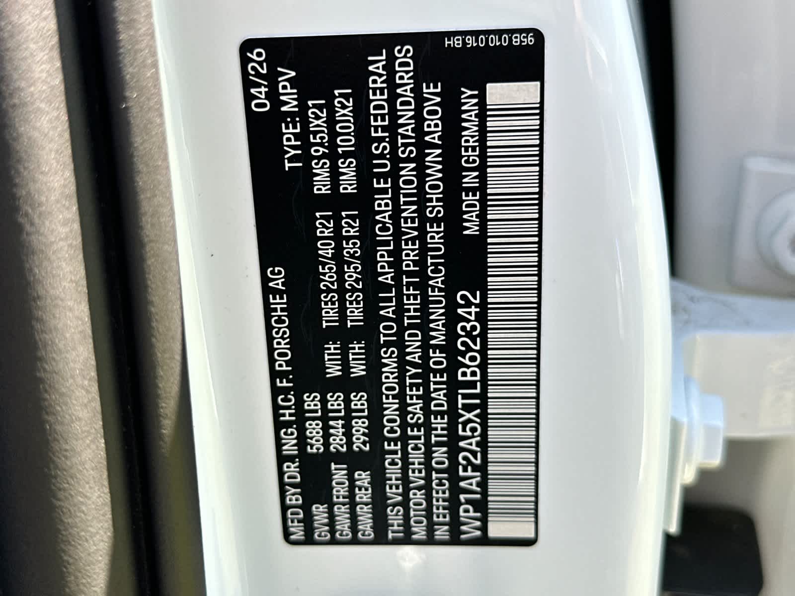 2026 Porsche Macan Macan GTS