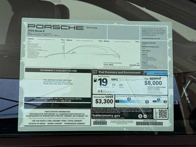 2026 Porsche Macan S