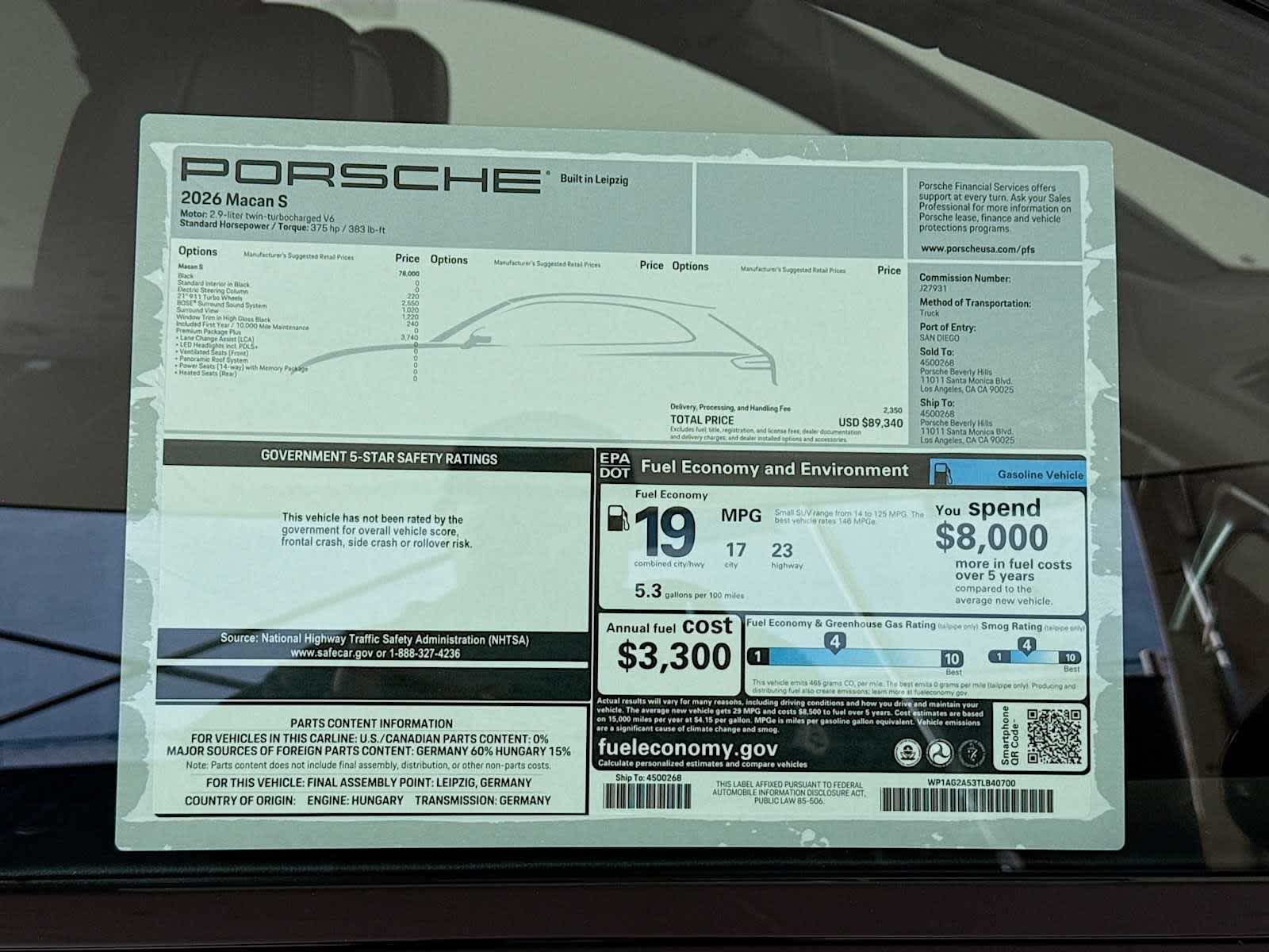 2026 Porsche Macan Macan S