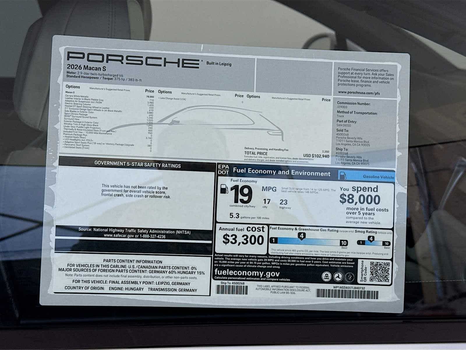 2026 Porsche Macan Macan S