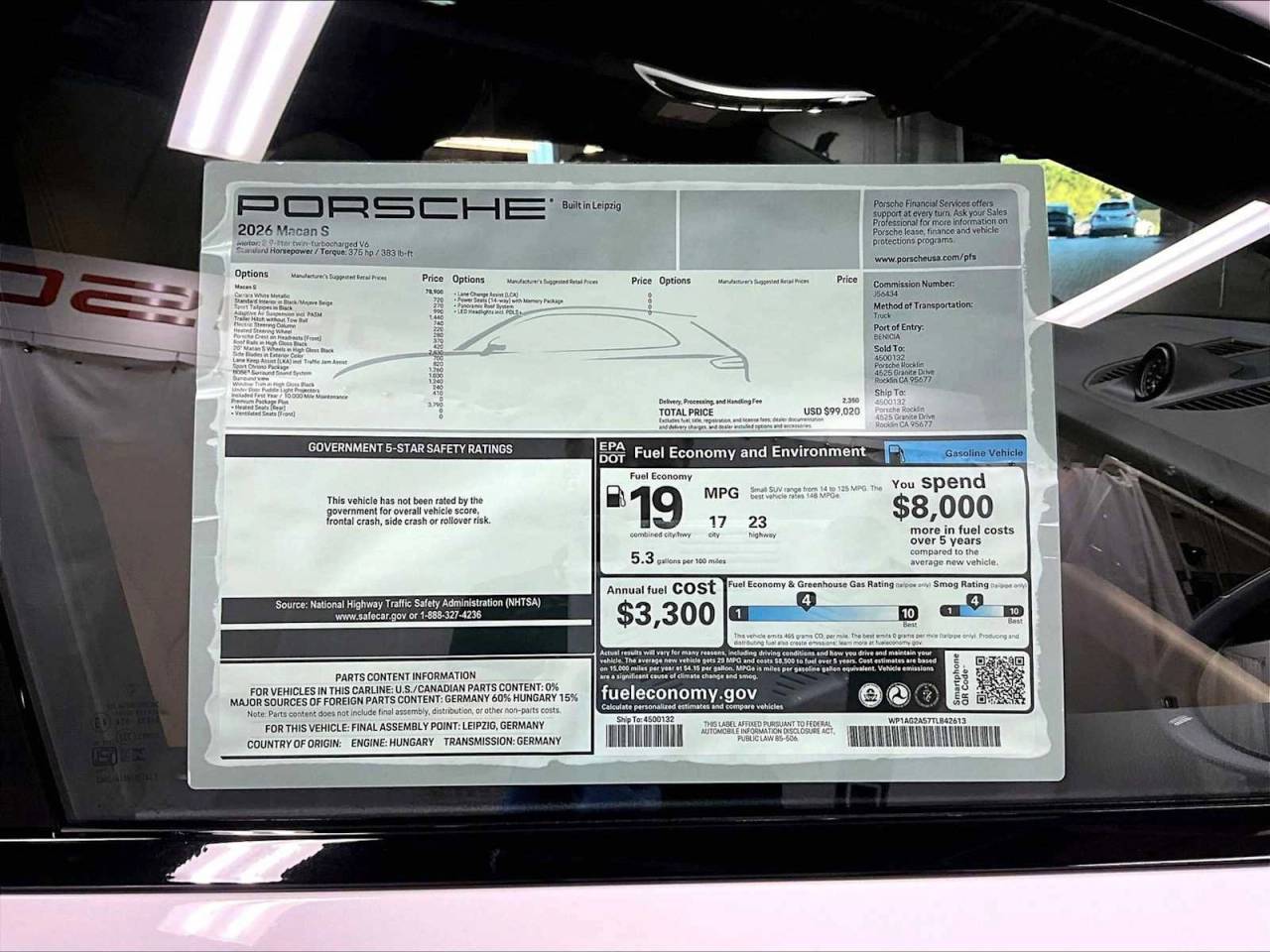 2026 Porsche Macan S