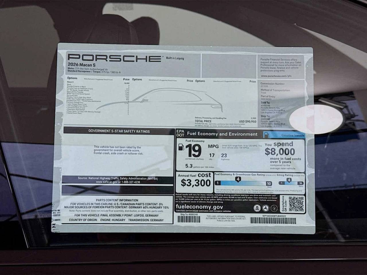 2026 Porsche Macan S