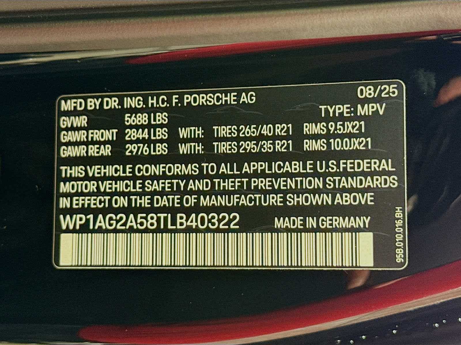 2026 Porsche Macan Macan S