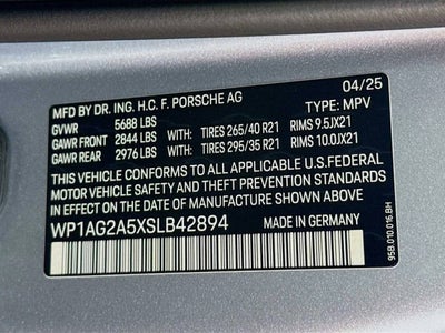 2025 Porsche Macan S