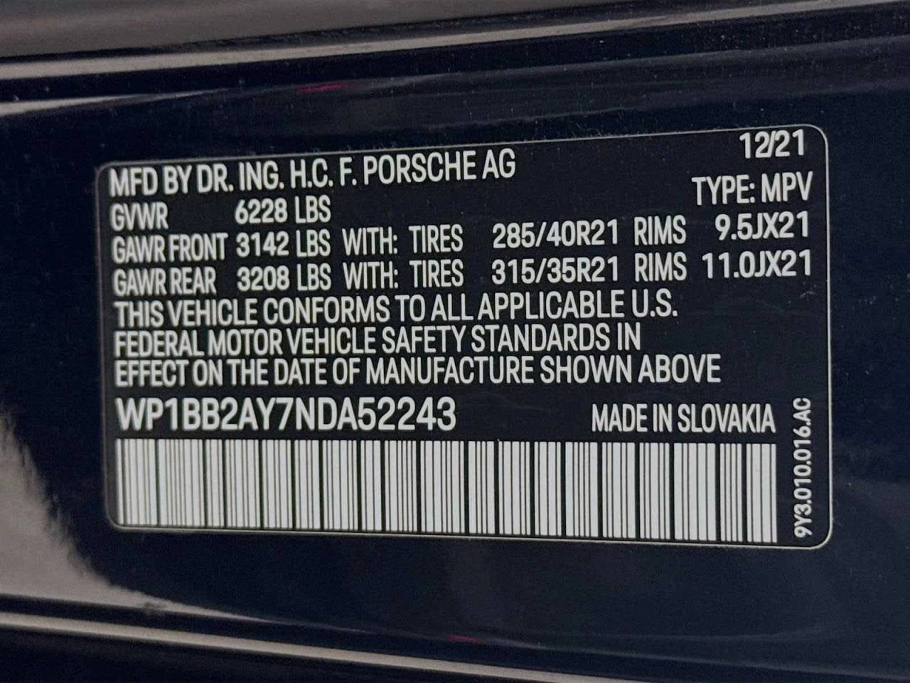 2022 Porsche Cayenne S Coupe