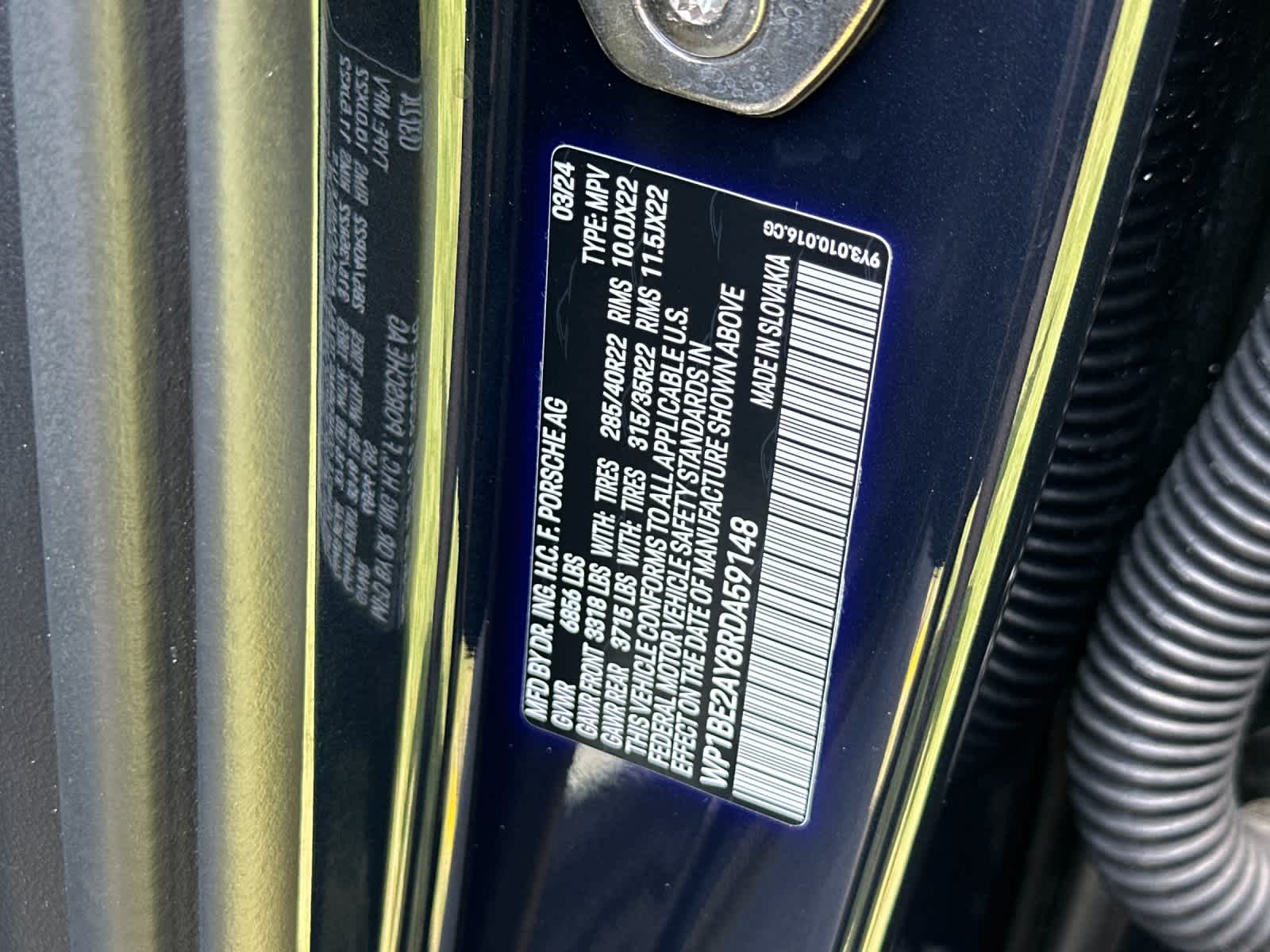2024 Porsche Cayenne E-Hybrid Coupe
