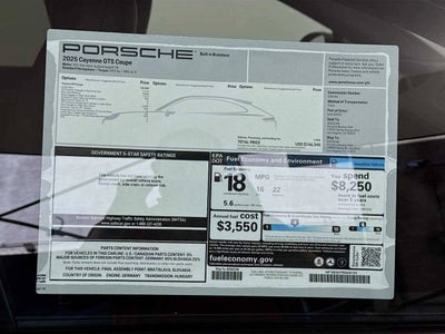 2025 Porsche Cayenne GTS Coupe
