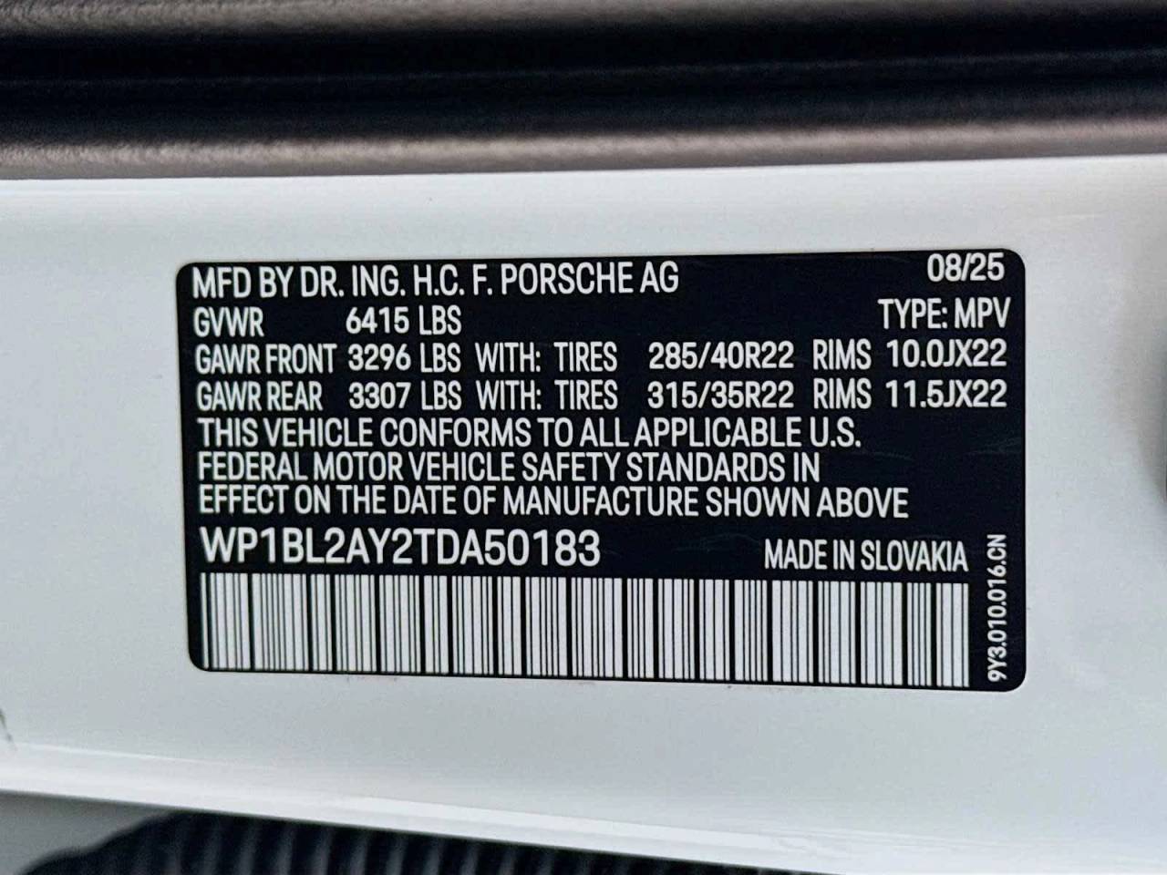 2026 Porsche Cayenne S