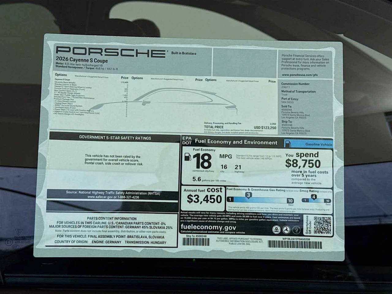 2026 Porsche Cayenne S