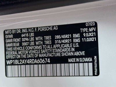 2024 Porsche Cayenne S