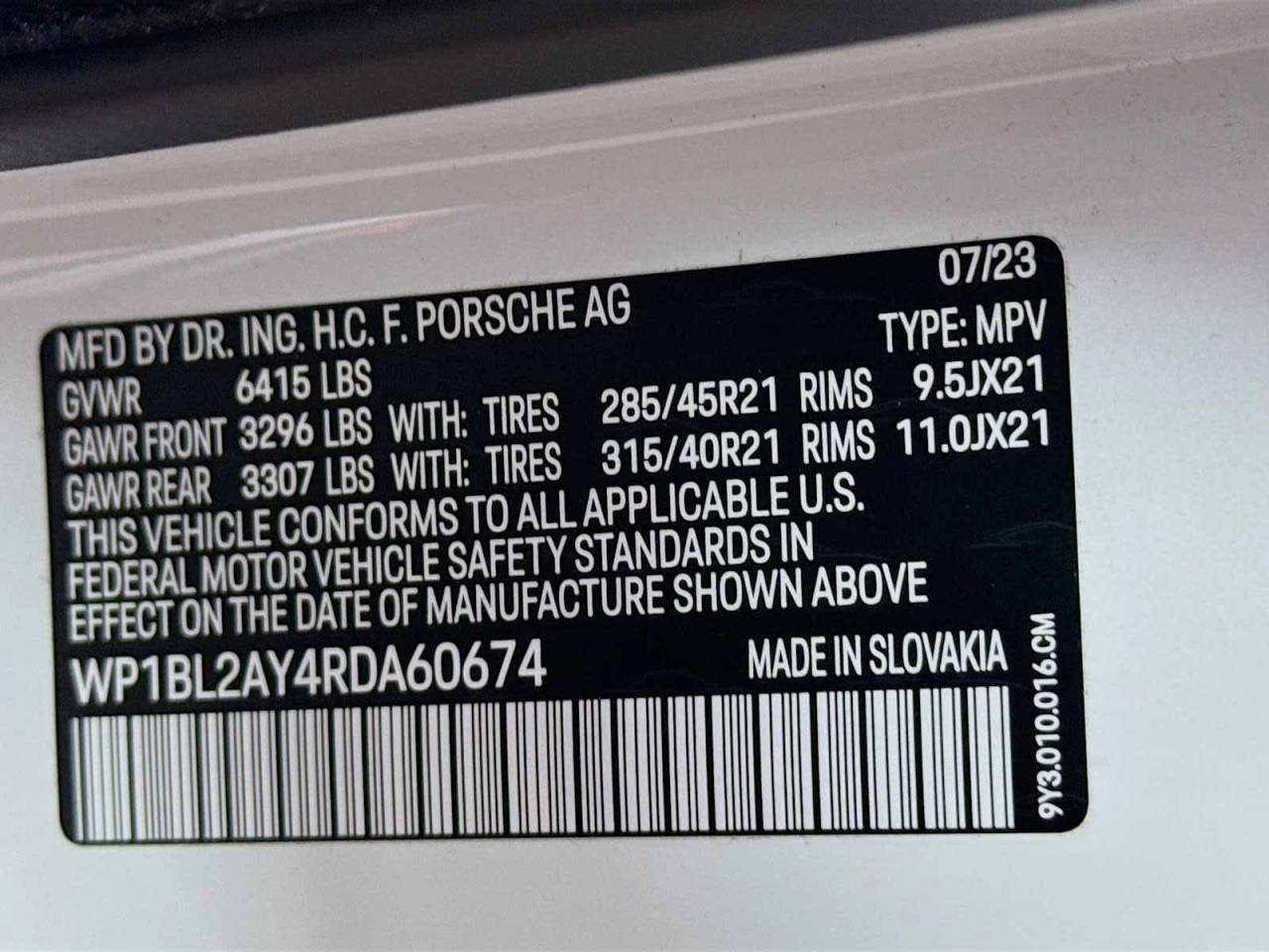 2024 Porsche Cayenne S