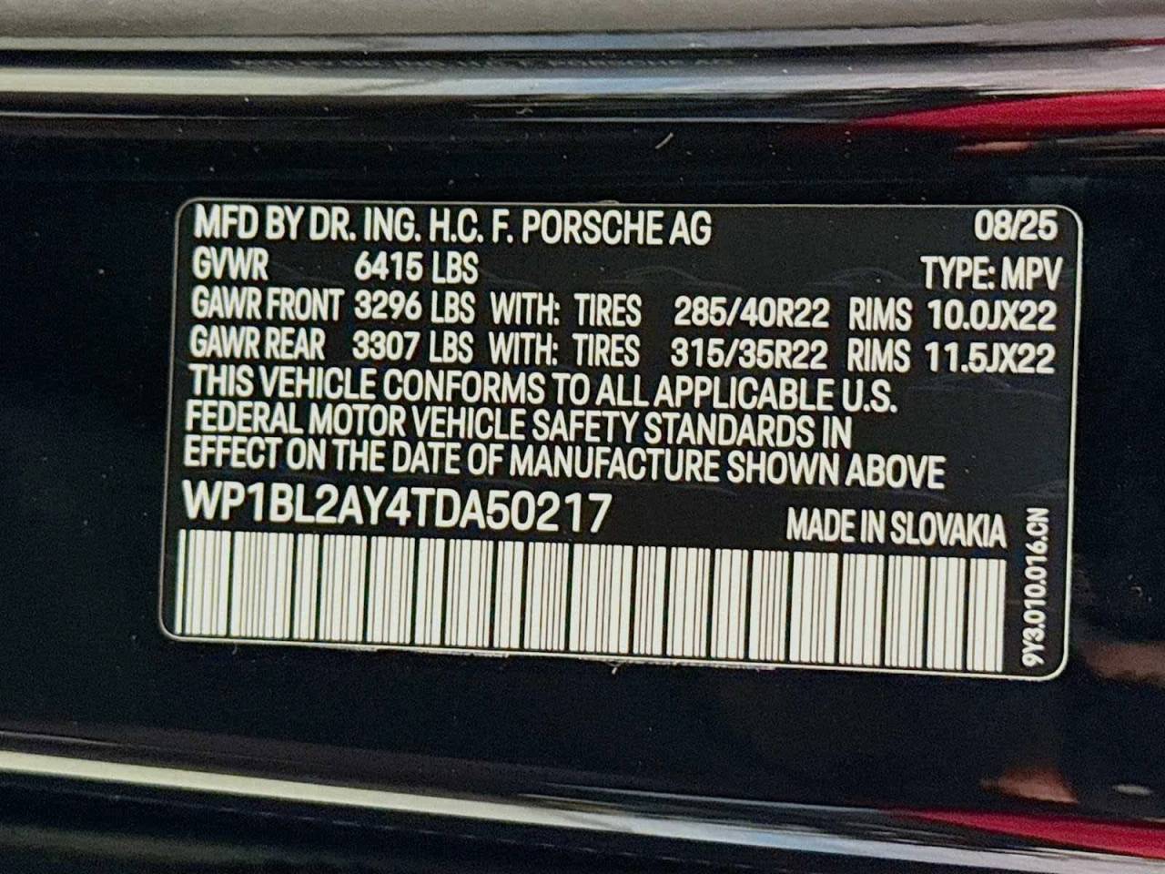 2026 Porsche Cayenne S