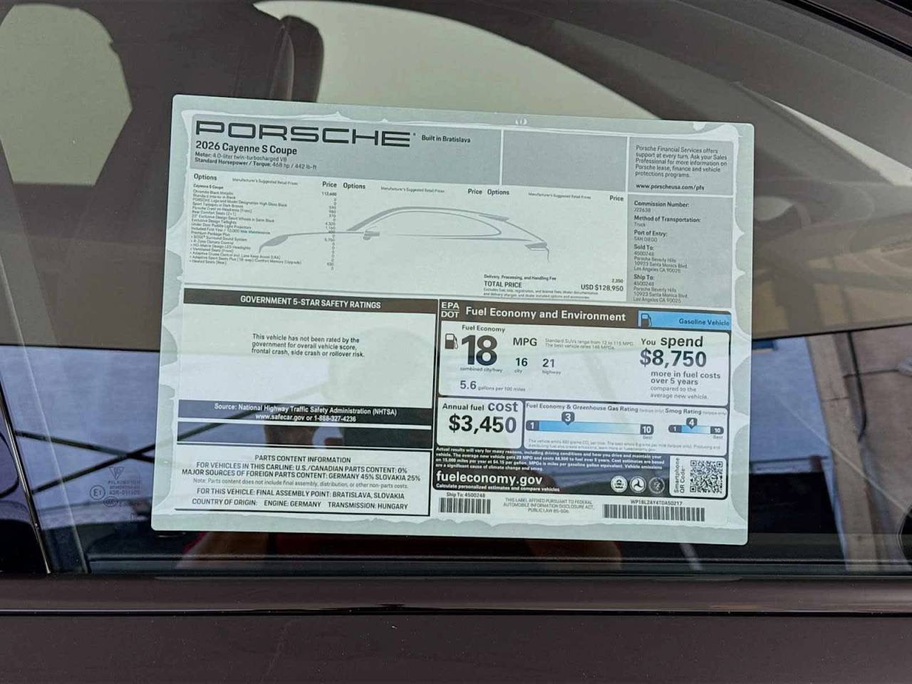 2026 Porsche Cayenne S