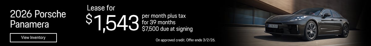 New 2025 Porsche Panamera 